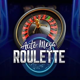 Official Live Casino logo: Auto Mega Roulette by Pragmatic Play at Gambloria Casino