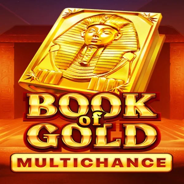 Book of Gold Multichance by Playson, showcased at gambloriaacasino.com – game logo