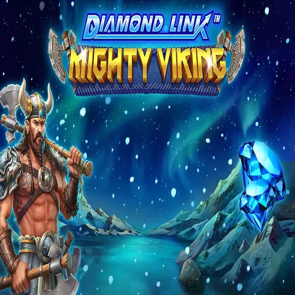 Diamond Link Mighty Viking by Greentube, showcased at gambloriaacasino.com – game logo