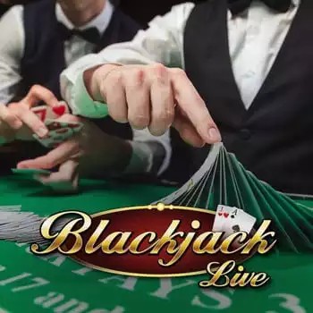 Live Casino logo of Live Blackjack from Evolution at Gambloria Casino