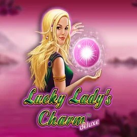 Official Slots logo: Lucky Ladys Charm Deluxe by Greentube at Gambloria Casino