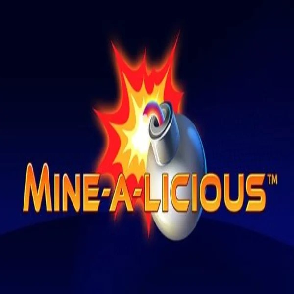 Mine a Licious slot logo by Playtech at Gambloria Casino