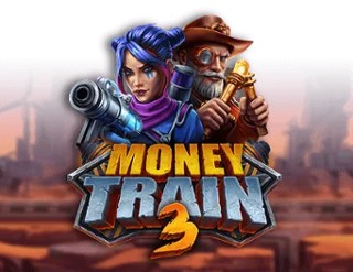 Money Train 3 logo by Relax Gaming Gambloria Casino