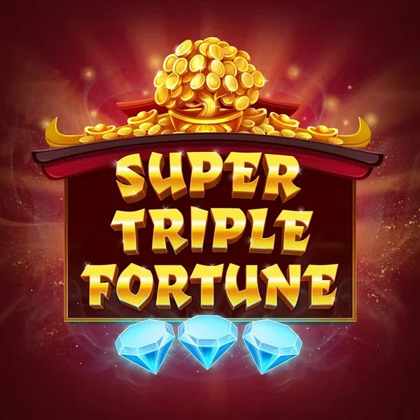 Super Triple Fortune slot icon by Greentube, available at Gambloria Casino