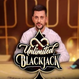 Unlimited Blackjack logo by Ezugi Gambloria Casino